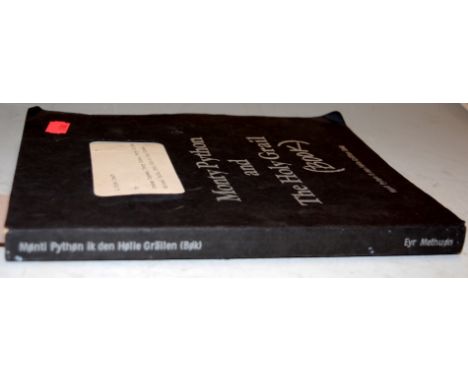 Monty Python and The Holy Grail book, first draft by Graham Chapman, Terry Jones, Terry Gilliam, Michael Palin, Eric Idle and