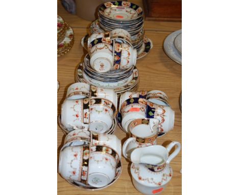 A Victorian part tea service