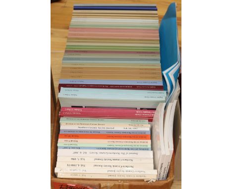 A quantity of reference books by The English Ceramic Circle and The Northern Ceramic Society Journal
