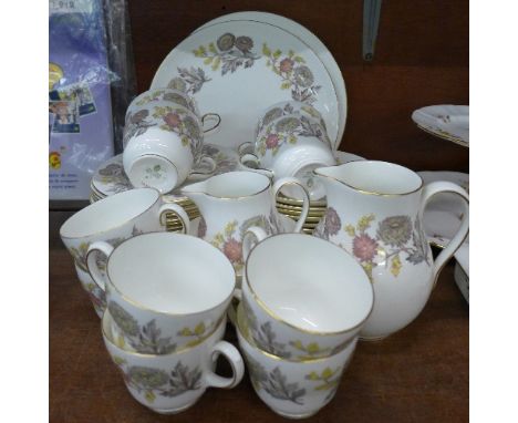 A Wedgwood Lichfield forty-six piece tea service