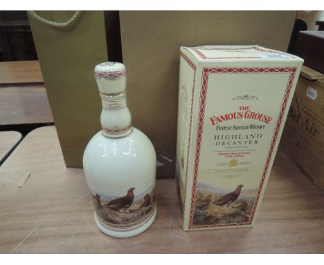 The Famous Grouse Highland Whisky decanter in box