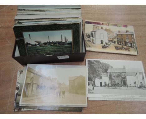 A collection of Cumbria and Lancashire vintage postcards