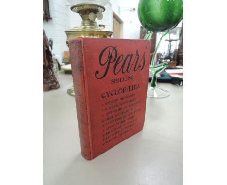 Pears' Shilling Cyclopaedia, London: A. &amp; F. Pears Limited, 1898. 1st edition. Original red cloth. The first issue, launc