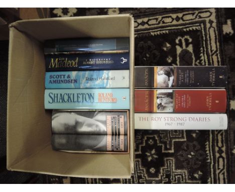 A carton. Biography and related. Includes; Wilkins, S. (trans.) 'Robert Musil: The Man Without Qualities', two volume box set