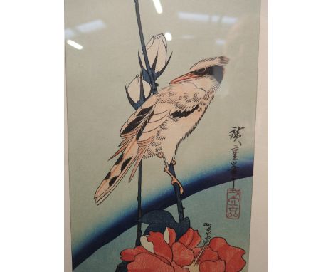 A print after Utagawa Hiroshige, Japanese naturalistic study