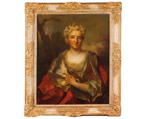 French school, 18th / 19th centuryPortrait of a lady Oil on canvas81x65 cm