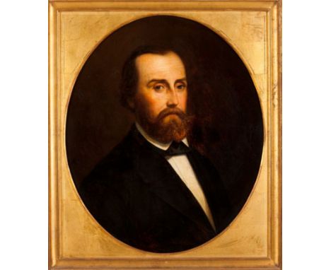 French school, 19th centuryPortrait of a gentleman Oil on canvas65x54 cm