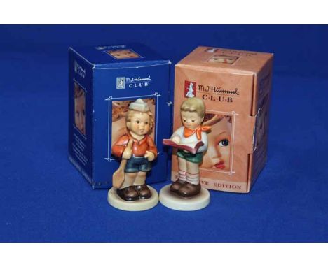 ELEVEN HUMMEL FIGURES FROM THE GEOBEL COLLECTORS CLUB
eleven yearly special release figures, dated 1992-2003, all in original
