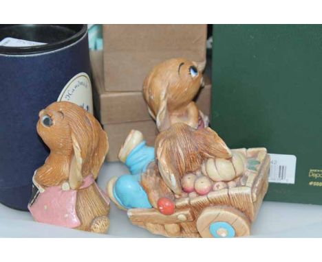BOXED WADE FIGURES, BOXED HUMMEL FIGURES, BOXED PENDELFIN ANIMALS ETC 