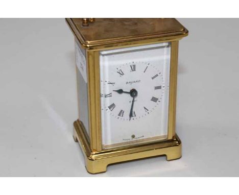 FRENCH BAYARD CARRIAGE CLOCK