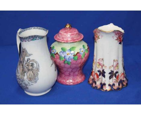 LOT OF DECORATIVE CERAMICS
including Victorian transferware, Carltonware, etc 