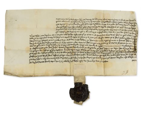 Henry VIII (King of England and Ireland, 1491-1547) Chancery document relating to Arthur Key and James Alderley and Margaret 