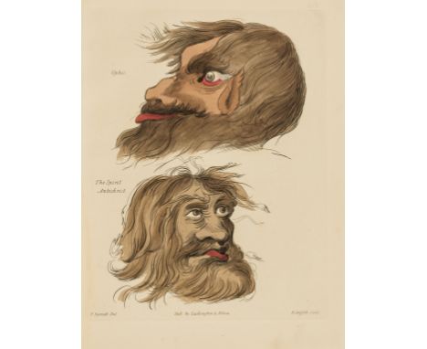Barrett (Francis) The Magus, or Celestial Intelligencer, 23 plates, of which 5 hand-coloured, portrait frontispiece detached,