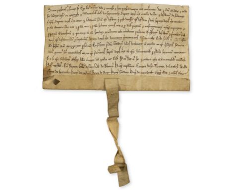 Lincolnshire, Fleet.- Charter, I, Richard de Flet [Fleet] by this charter grants and confirms to Leofwine de Fulmere seven ac