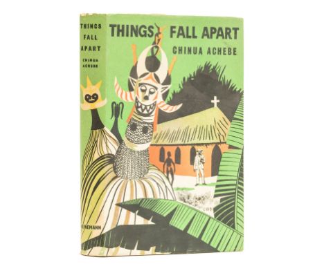 Achebe (Chinua) Things Fall Apart, first edition, original cloth, slight shelf-lean, spine faded, dust-jacket, spine a little