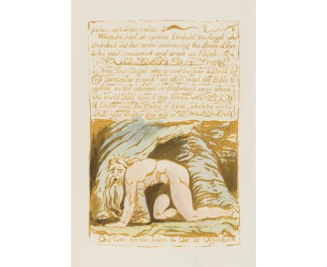 Blake (William) The Marriage of Heaven and Hell, William Muir's facsimile edition, [number 20 of 50 copies], comprising: Pref