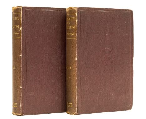 Maxwell (James Clerk ) A Treatise on Electricity and Magnetism, 2 vol., first edition, half-titles, 20 lithograph plates, ill