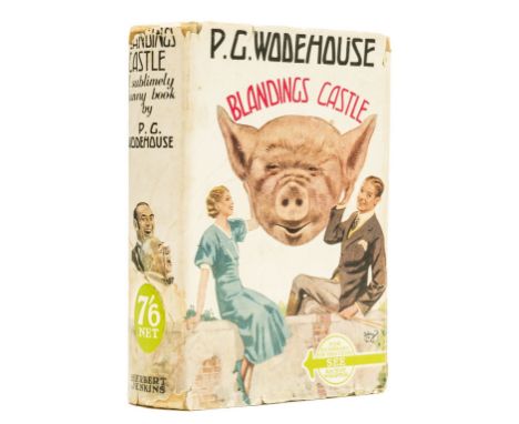 Wodehouse (P.G.) Blandings Castle and Elsewhere, first edition, first issue, 8pp. advertisements, original turquoise cloth le