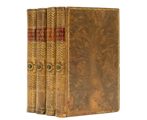 Johnson (Samuel) The Lives of the Most Eminent English Poets, 4 vol., new edition, engraved portrait frontispiece, Moncrieffe