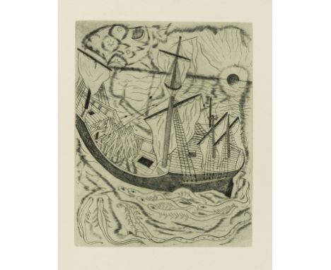 Jones (David).- Coleridge (Samuel Taylor) The Rime of the Ancient Mariner, number 44 of 60 copies signed by the artist but la