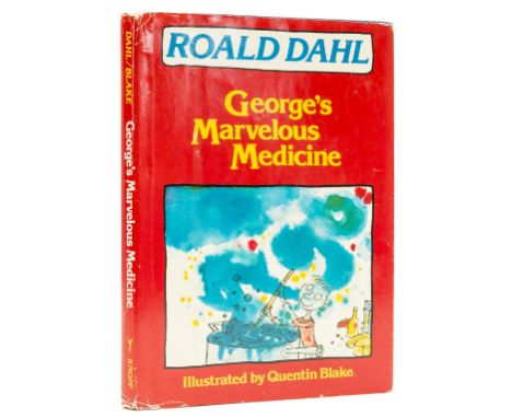 Dahl (Roald) George's Marvelous Medicine, first American edition, signed by the author on front free endpaper, illustrations 