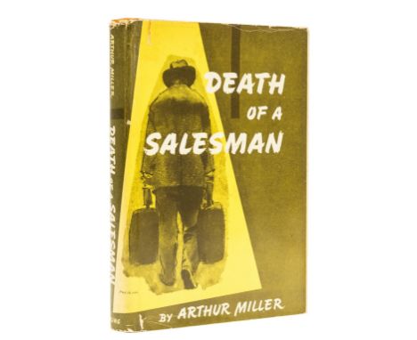 Miller (Arthur) Death of a Salesman, first edition, first day cover signed by the author loosely inserted, some light foxing 