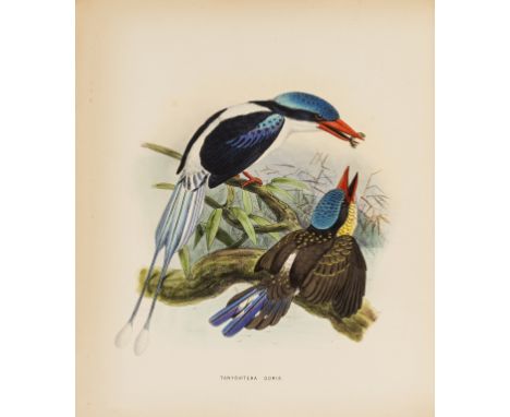 Birds.- Sharpe (Richard Bowdler) A Monograph of the Alcedinidae: or, Family of Kingfishers, bound from the original 15 parts,