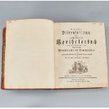 Johann Hermann Pfingsten: Deutsches Dispensatorium oder allgemeines Apothekerbuch