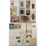 Speisekarten und Fotografien Familie Mummy