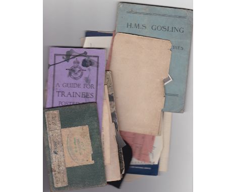 British WWII Air Training Corps and Royal Navy Documents to Eric Frederick Rouse, 1943, an excellent selection including many