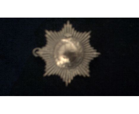 English, Scottish and Welsh Militia Victorian Glengarry cap badge, worn 1874-81 (Gilding-metal) two lugs, K&amp;K: 1169.