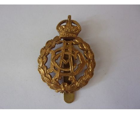 Army Dental Corps WWI Cap Badge (Brass, slider) EB143