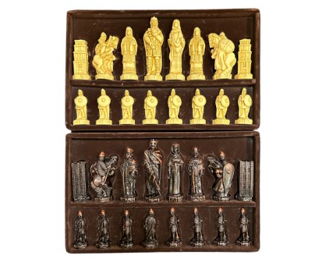 Studio Anne Carlton Battle of Hastings boxed Chess set
