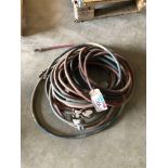 Oxyacetylene hose and gauge