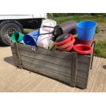 Quantity various Game feeders and drinkers