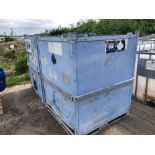 2No metal stillages