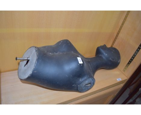 A composite, part mannequin of female form