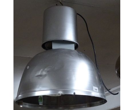 An aluminium industrial light fitting 
