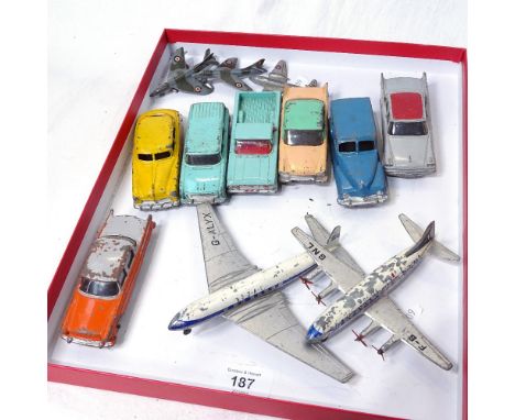 Vintage Dinky toys, and Dinky aeroplanes 