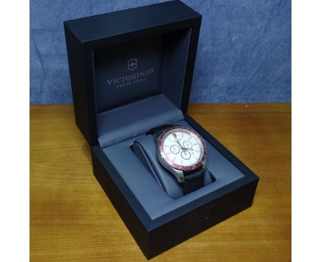 A Victorinox Swiss Army Alliance Sports chronograph wristwatch, boxed 