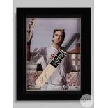 A large colour photographic print of Kevin Pieterson