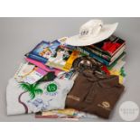Selection of cricket memorabilia
