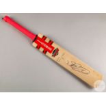 Alistair Cook signed Gray-Nicolls cricket bat