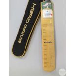 Australia v England Test Series 1998-99 signed cricket bat