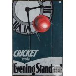 Two cricketing advertising works, BBC Programmes and Evening Standard