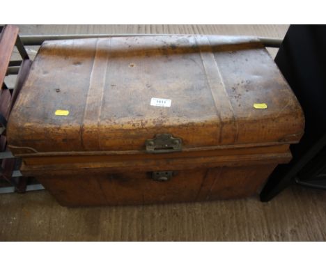 A metal trunk