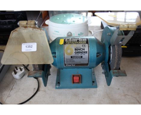 A Clarke bench grinder
