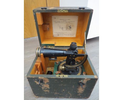 A British Army Director No. 12 Mk. I, cased