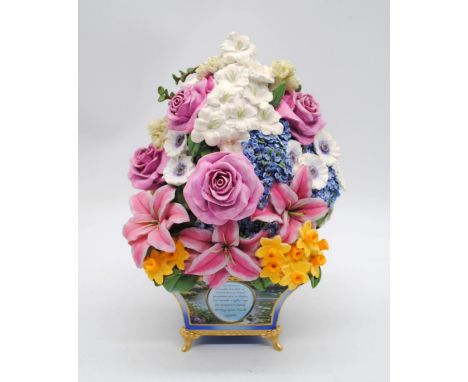 A Thomas Kinkade ceramic 'Bouquet Of Memories'