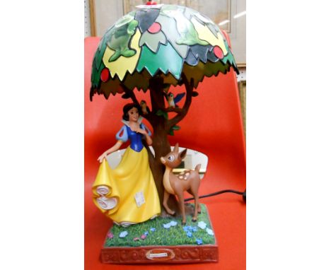 A Bradford Exchange Disney's Snow White table lamp